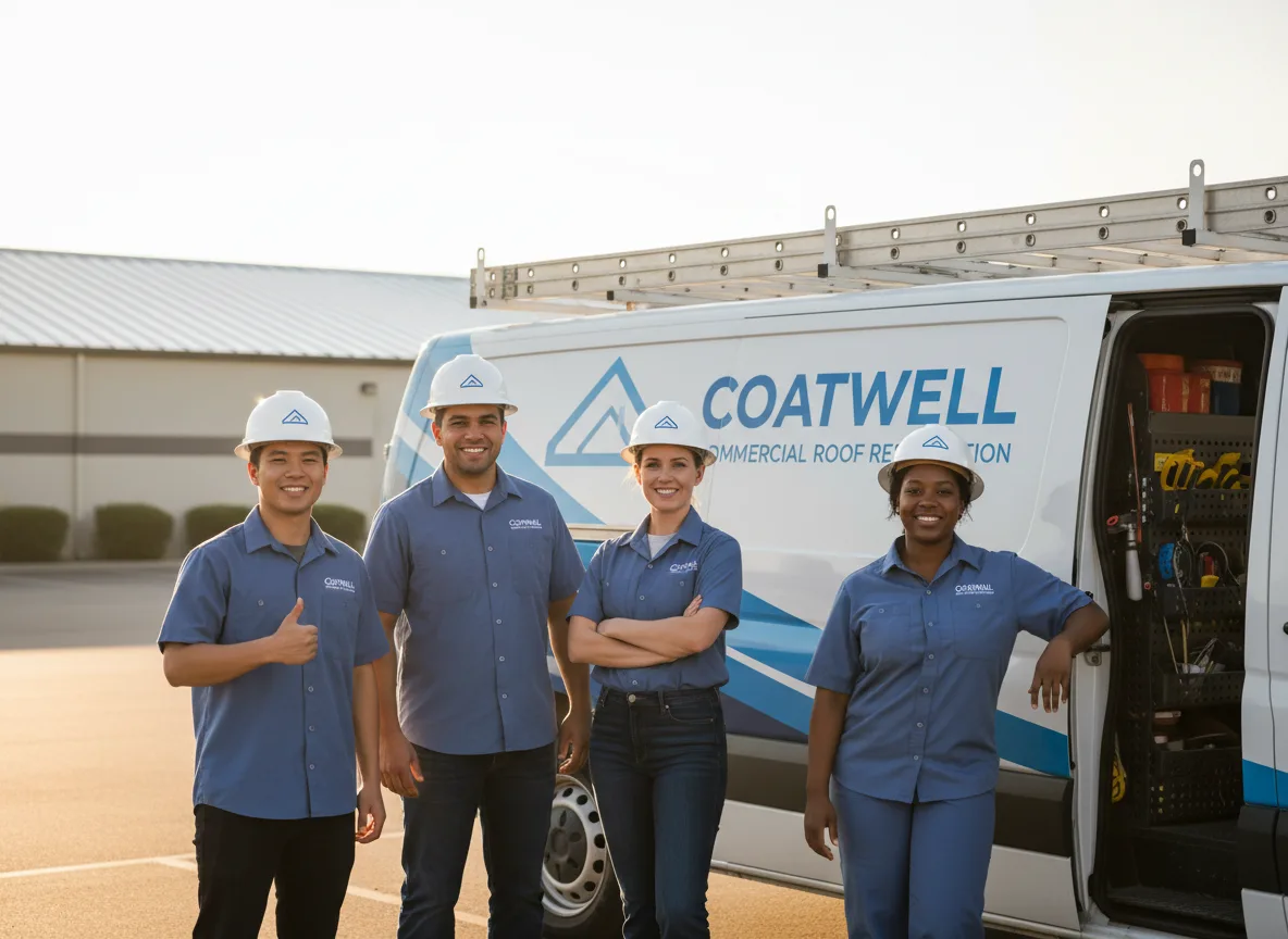 Commercial roof coating company in Twining, MI